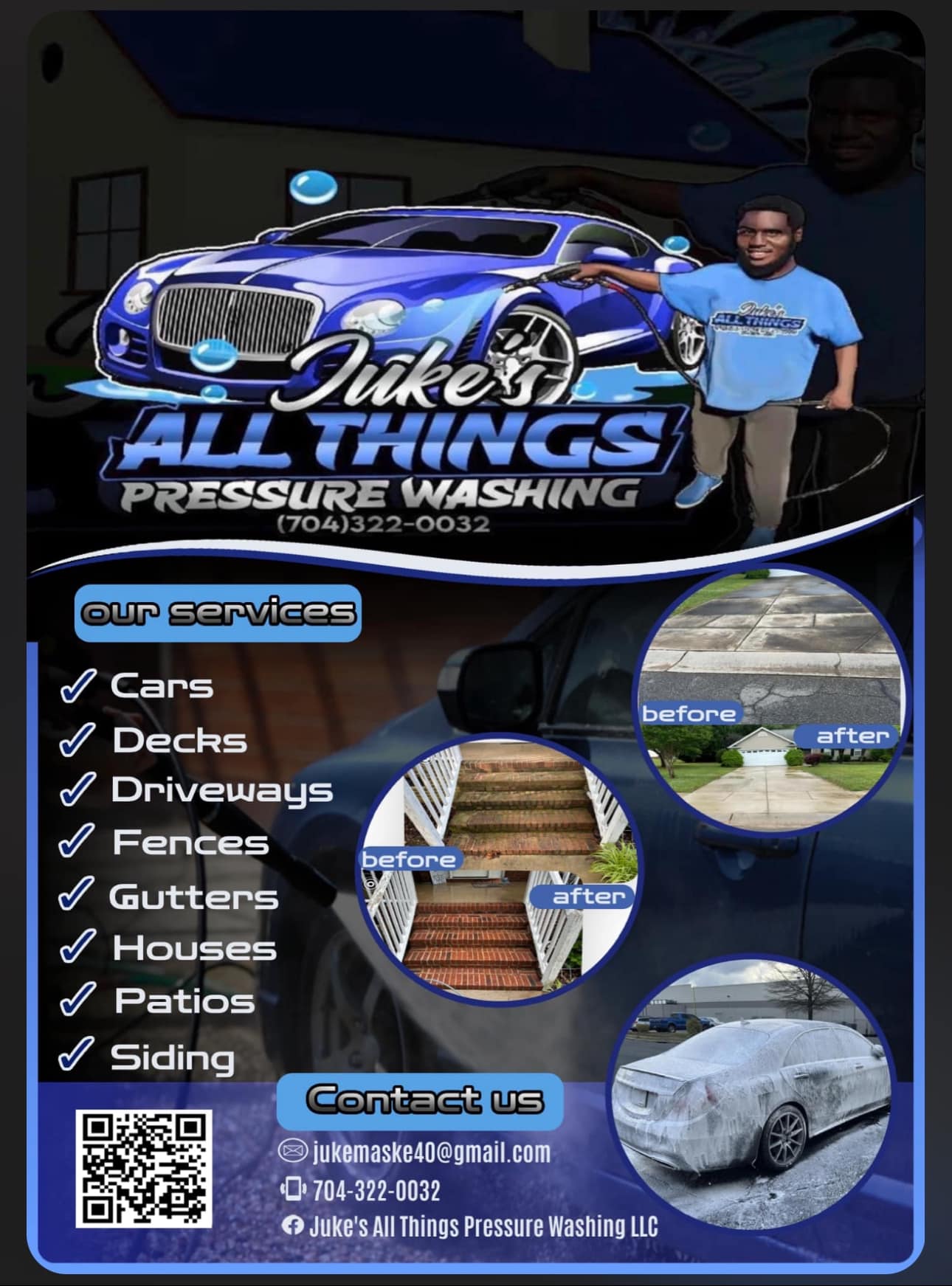 Jukes All Things Pressure Washing LLC