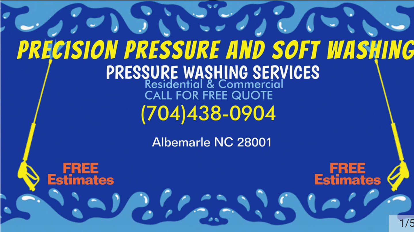 Precision Pressure and Soft Washing LLC