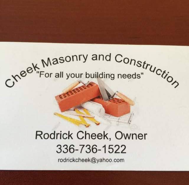 Cheek's Masonary & Construction